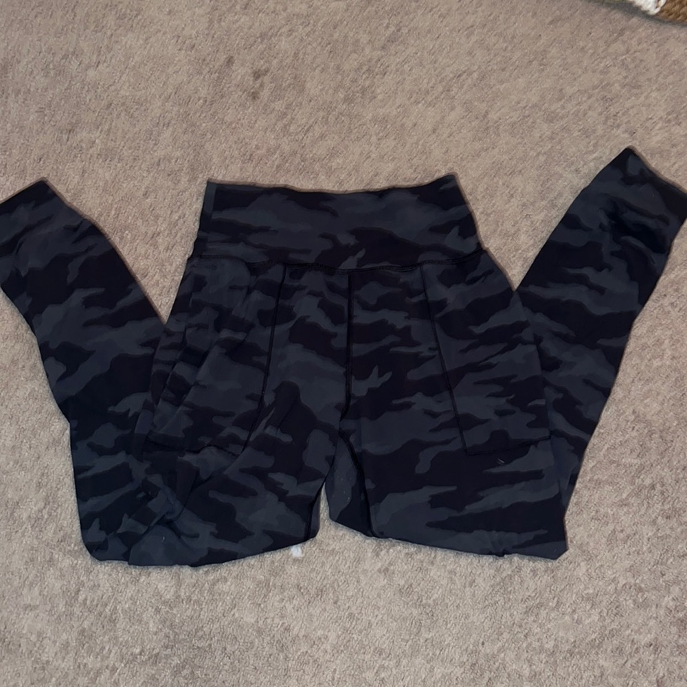 Camo athletic joggers